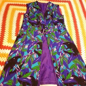 1970s Long vest sz LG